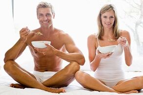 consumul de alimente pentru a crește potența